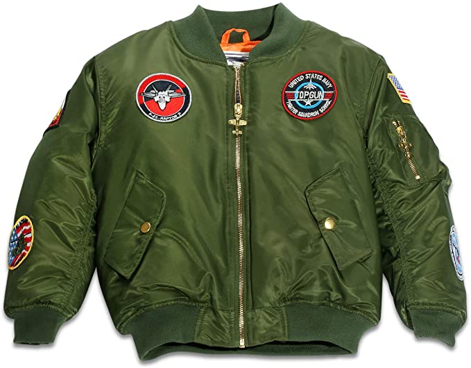Green MA-1 Flight Bomber Jacket – Nana's A Children's Shop