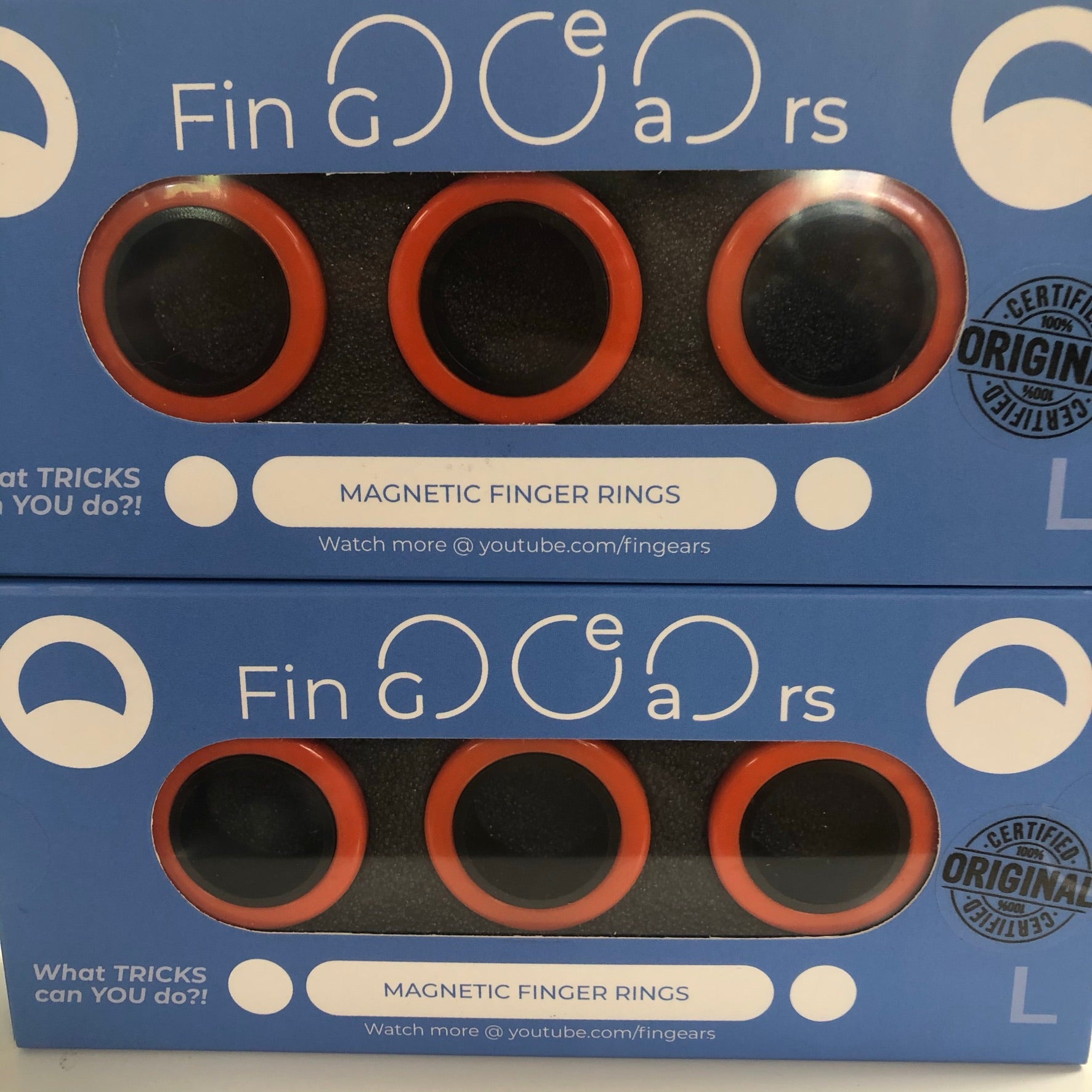 Fingears Magnetic Rings (Set of 3) – Ready Set Play