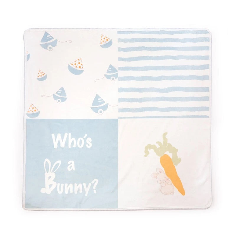 Bud Who’s A Bunny Receiving Blanket