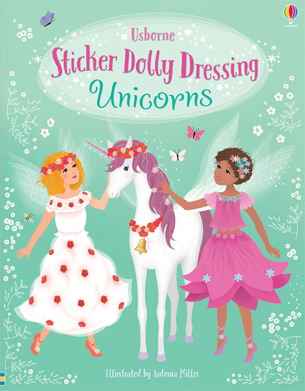 Sticker Dolly Dressing Unicorns