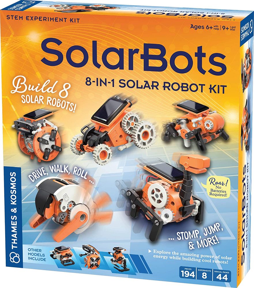 SolarBots 8 in 1 Solar Robot Kit