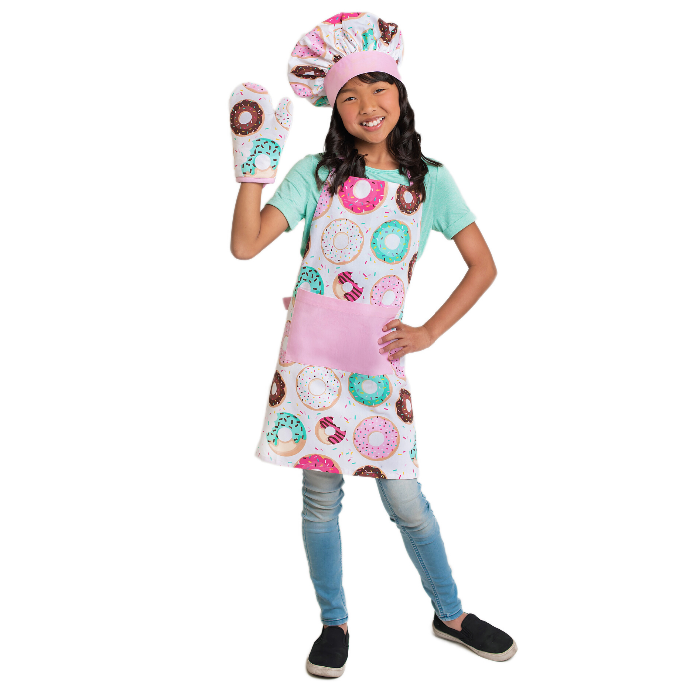 Donut Shoppe Deluxe Youth Apron Boxed Set