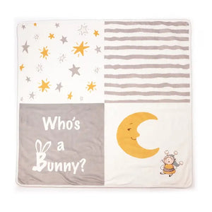 Bloom Who’s A Bunny Receiving Blanket