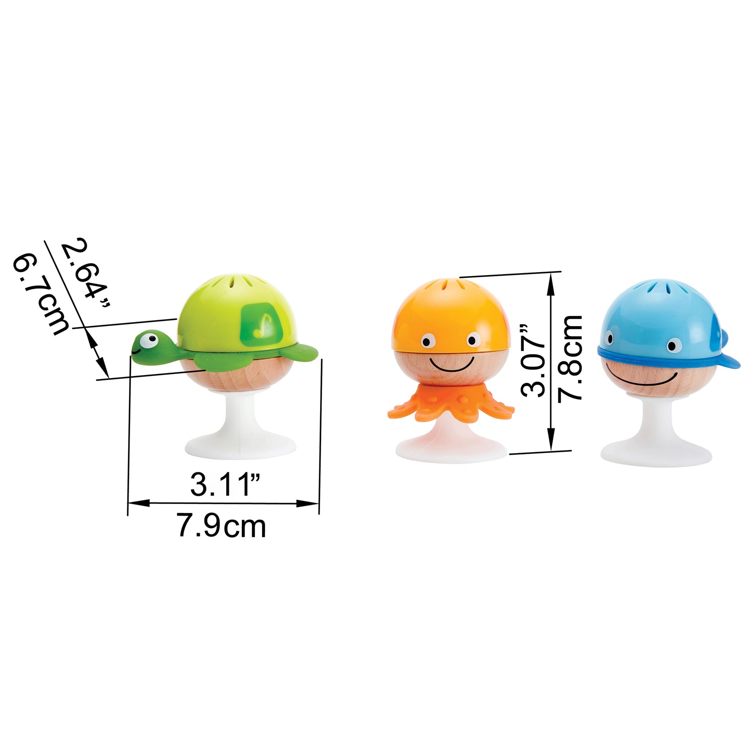 Stay put Rattle Set