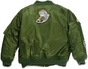 Green MA-1 Flight Bomber Jacket