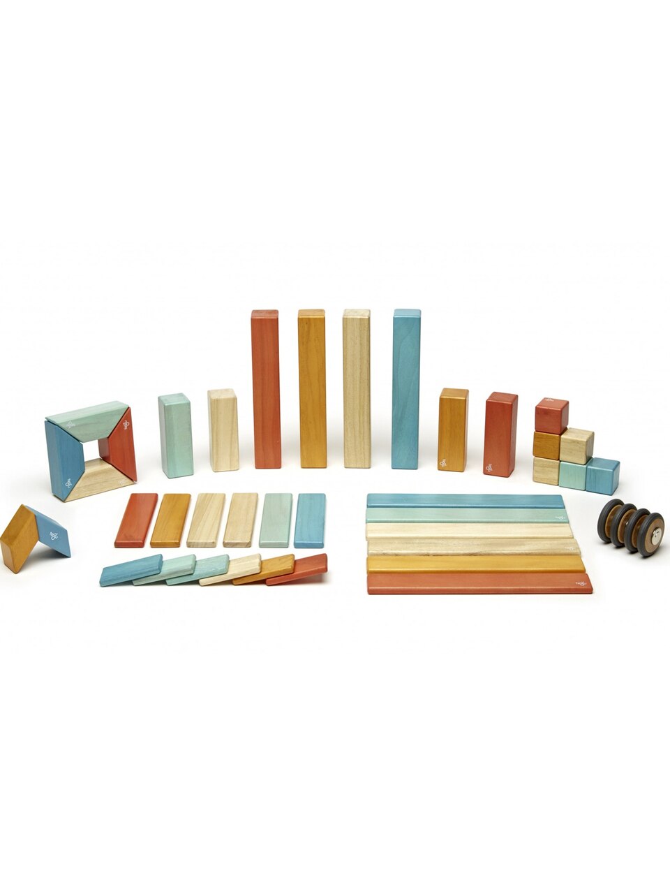 42 Piece Magnetic Block Set In Sunset