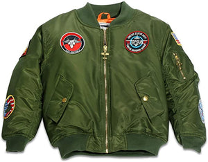 Green MA-1 Flight Bomber Jacket