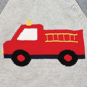 Fire Truck Sweater