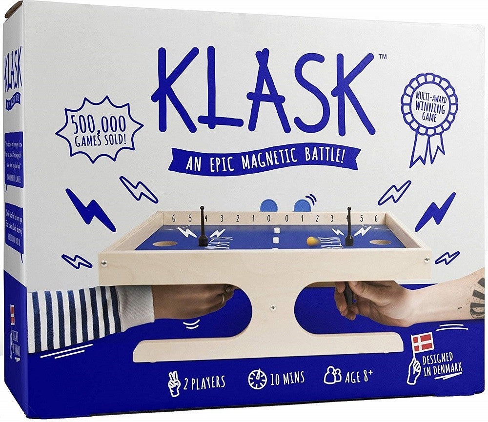 Klask: The Magnetic Game of Skill