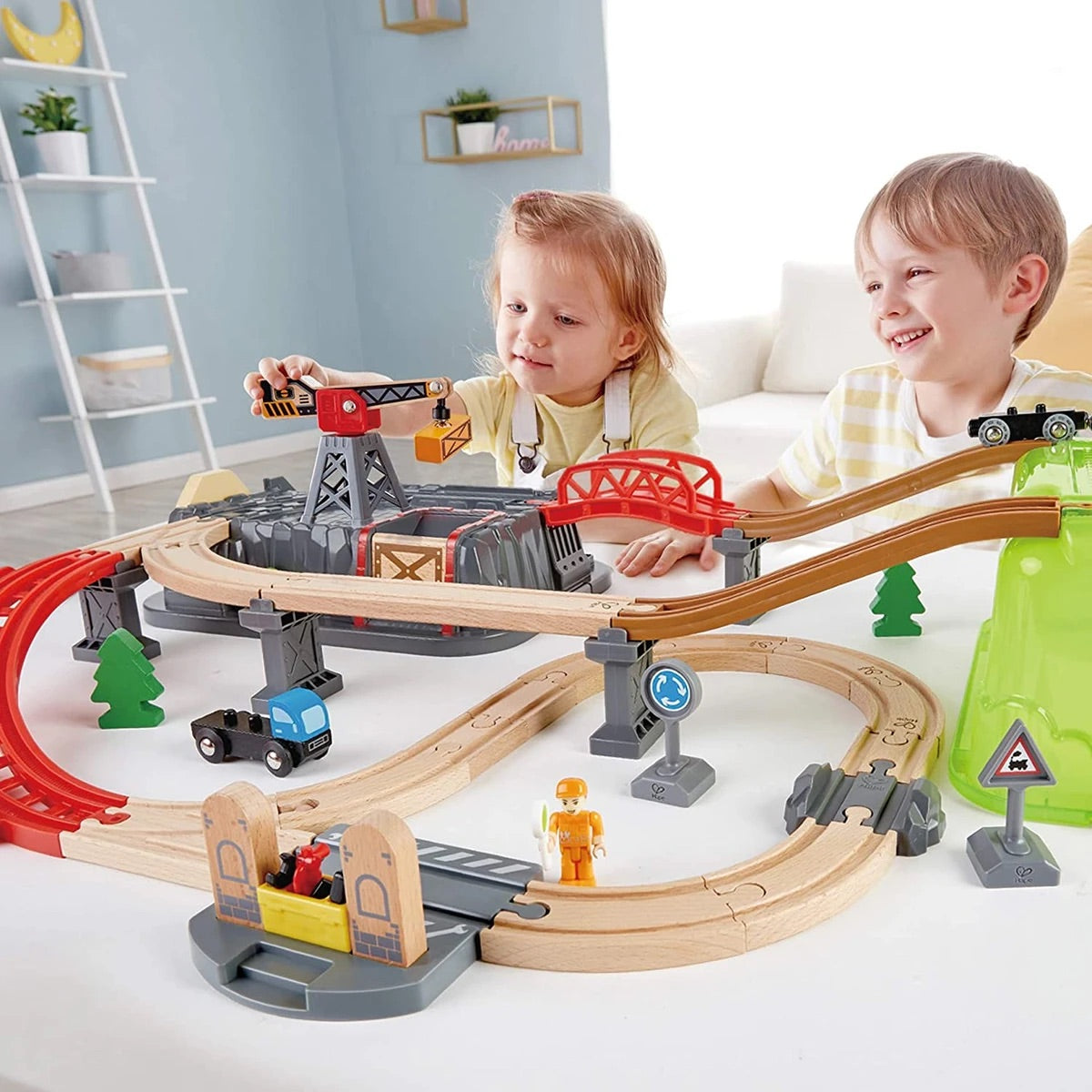 Railway Train Bucket Builder Set