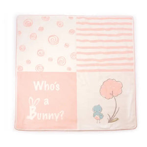 Blossom Who‘s A Bunny Receiving Blanket 28 x 28