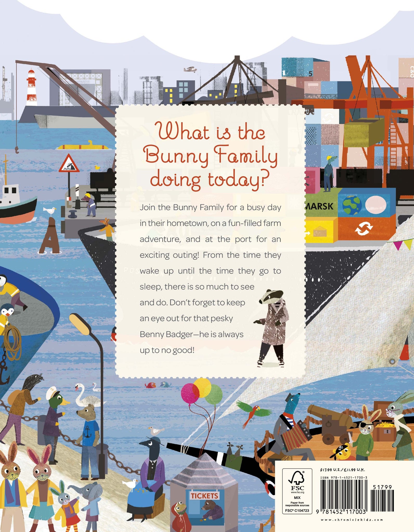 Busy Bunny Days Book
